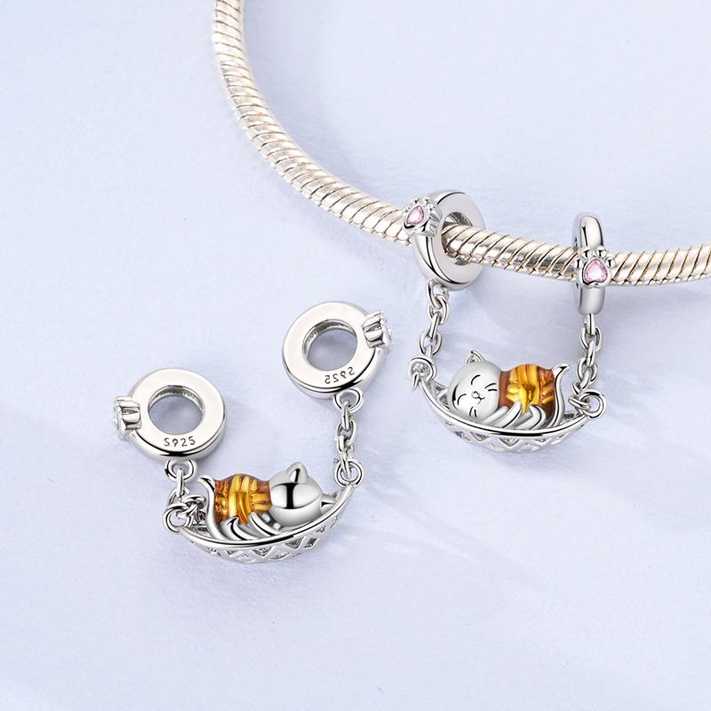 Copper Charms Beads Copper Trinket Fit Original Bracelet Making For Woman Accessories Jewelry Pendant Diy