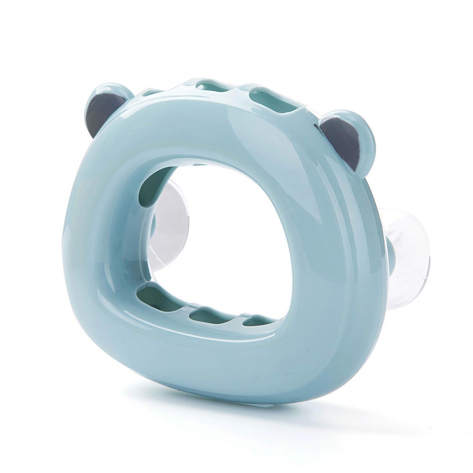 

Настенная подставка для хранения зубных щеток с присоской, держатель для зубных щеток для туалета, для ванной комнаты, розовая