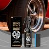 Car Rim Cleaner 4fl.oz Iron Aluminium Remover with Sponge Rim Cleaner Spray for Truck Automotive Motorcycle RV Brake Dust Rust