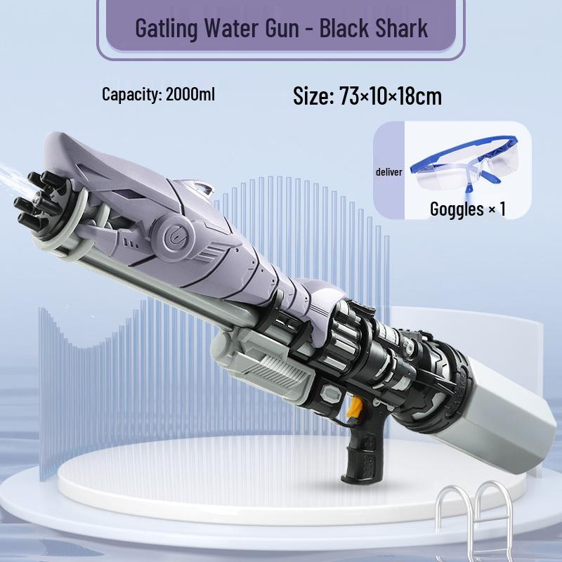 Large Capacity Water Gun Toy for Girls - Pull-Type Squirt Gun with Girlish Heart Design