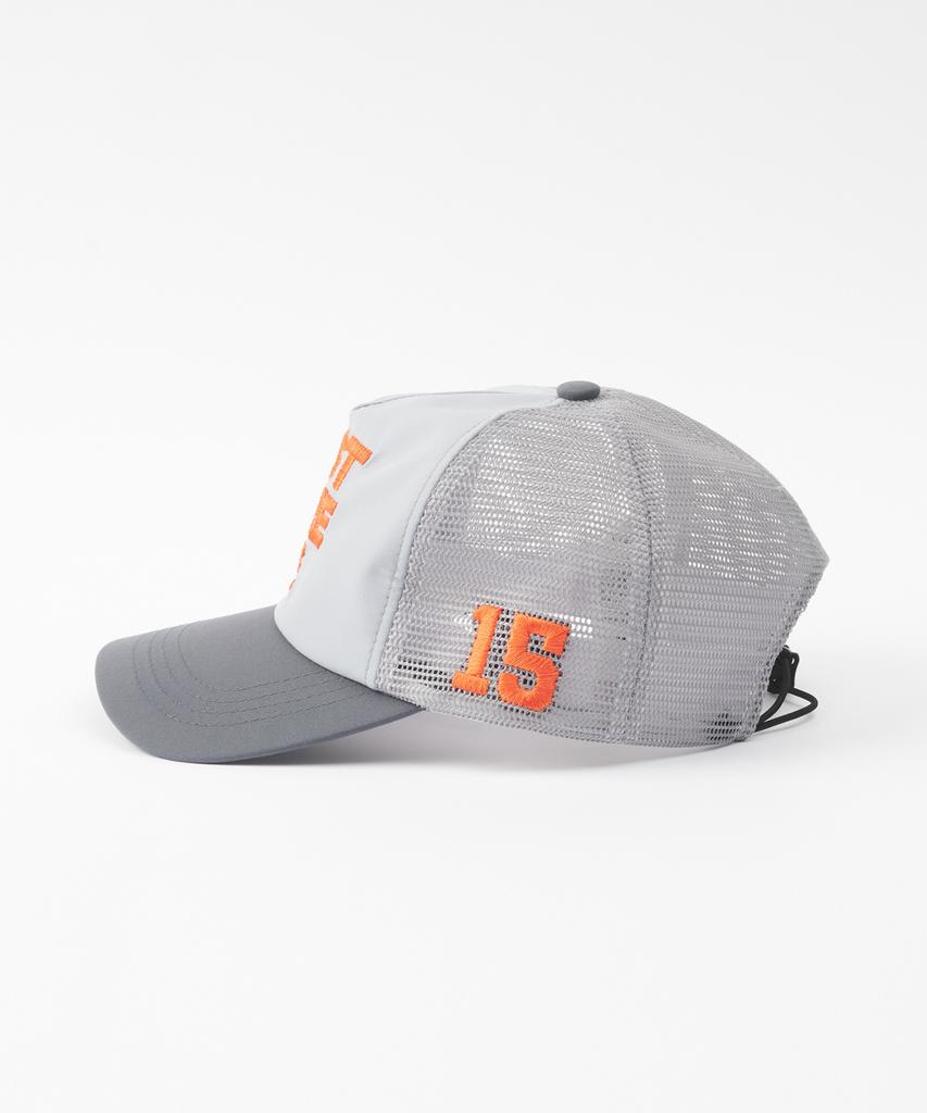Kimimi Just Love Me Mesh Ball Cap Gray Combination