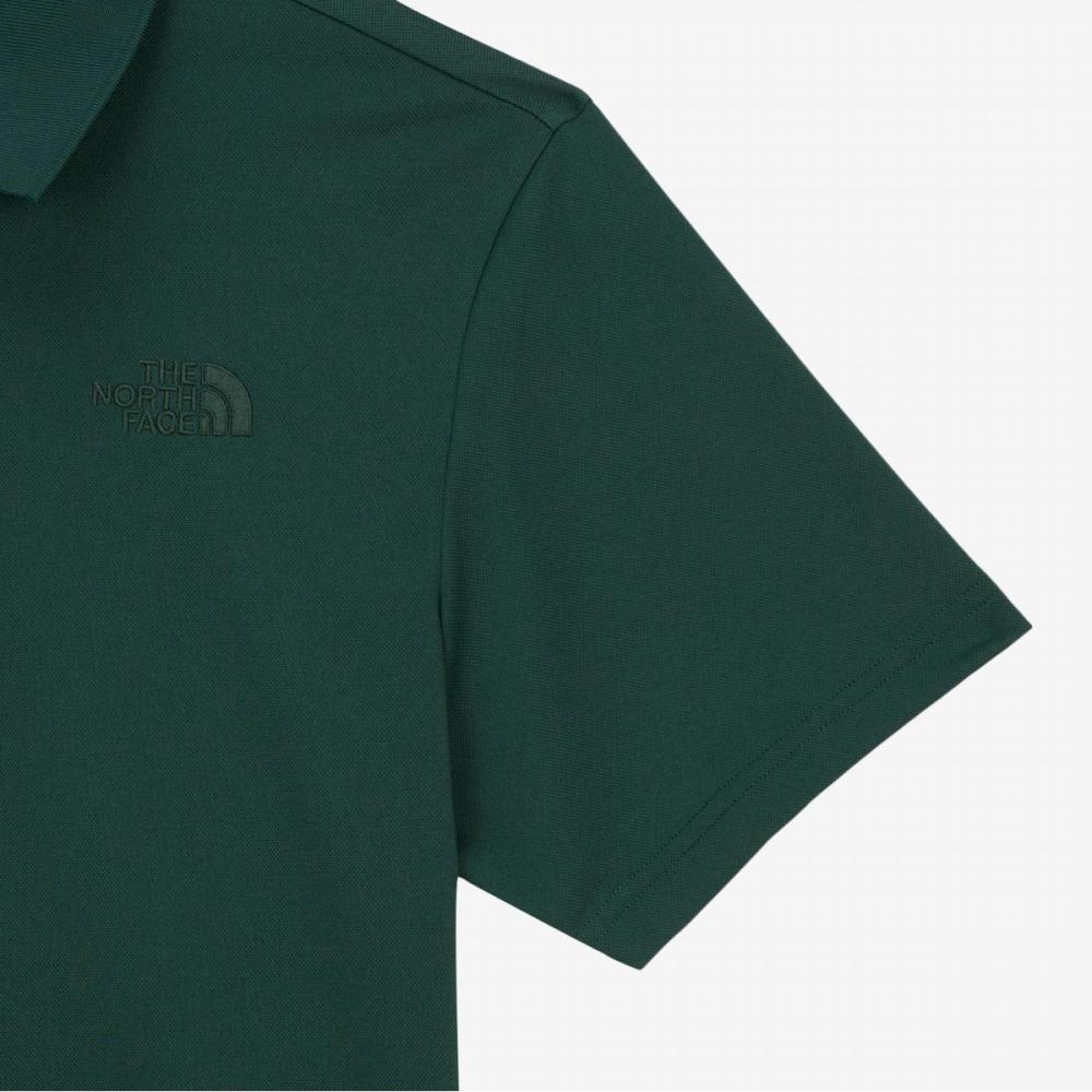 The North Face Men Fresh Ex Short Sleeve Polo Pine Nt7pr14b