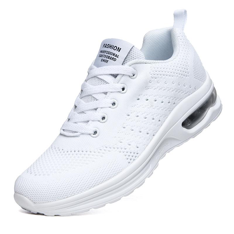 Spring and summer mesh shoes, youth white sneakers, mesh running shoes, student leisure