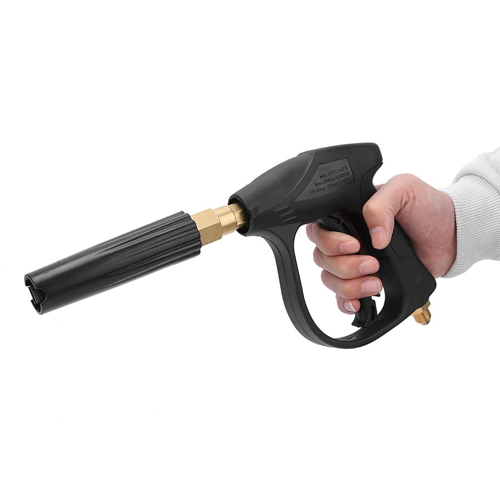 Waschpistole Sprühpistole Zerstäubt Messing Kunststoff Einstellbar für Auto Hochdruckreiniger