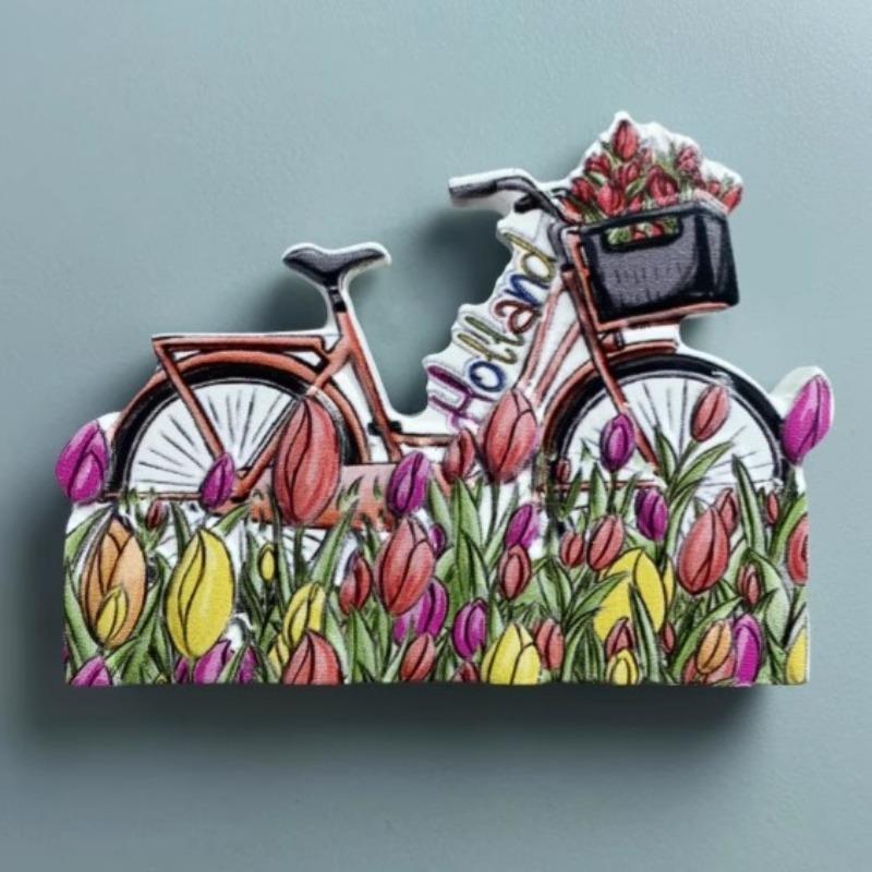 Holland Amsterdam Fridge Magnets the Netherlands Travelling Souvenirs Fridge Stickers Home Decor Gifts Potho Wall Stickers