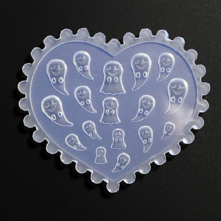Nail Art Molds Resin Silicone Nail Art Casting Molds 3D Nail Charms Casting Mold