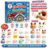 24Pcs Countdown Calendar Christmas Fidget Toy Set Christmas Toy Slow Rising Squeeze Toy  Holiday
