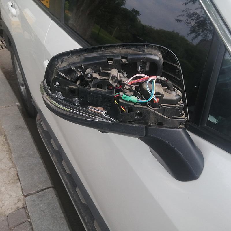 For Toyota RAV4 ~ Reverse Mirror Shell Outside Rearview Mirror Cover Cap Lid Car Accessories Reverse Mirror Shell