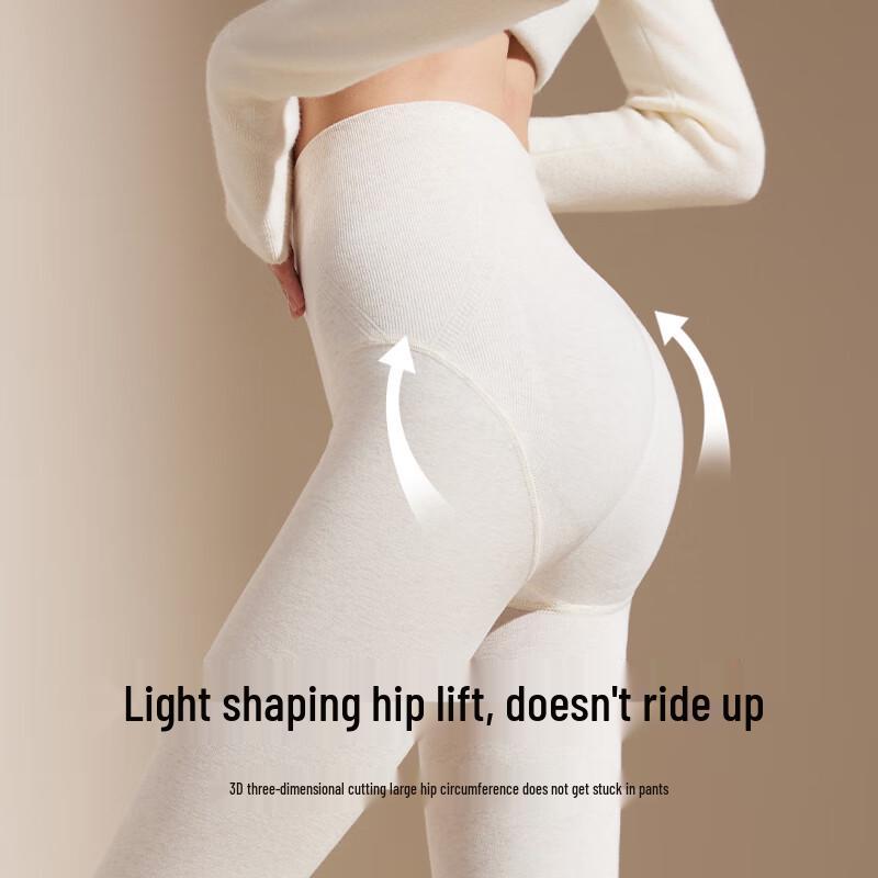 Maoren Damen Thermo-Formtights mit mittlerer Taille