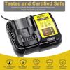 Safety Electric Tool Charger Replacement DCB112 Battery Charger Plug  10.8V/14.4V /18V