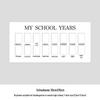 Personalized Children's Growth Photo Frame for Passport, Graduation, and ID Photos