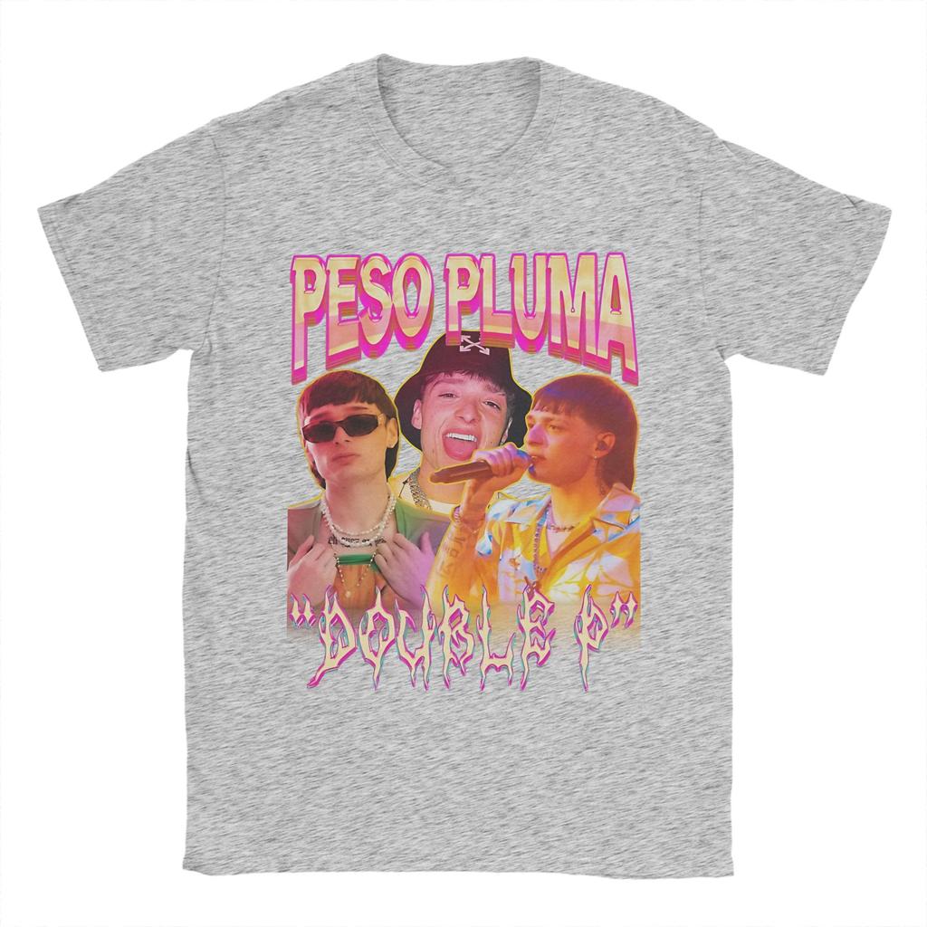 Unisex Singer Peso Pluma Dinastía Tour 2026 T Shirts Cotton Tops Novelty Short Sleeve Round Neck Tee Shirt Graphic Printed TShirt