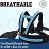 Atmungsaktiver Motorrad-Sicherheitsgurt mit zwei Griffen, Kinder-Sicherheitsgurt, Kindersitzgurt für Kinder