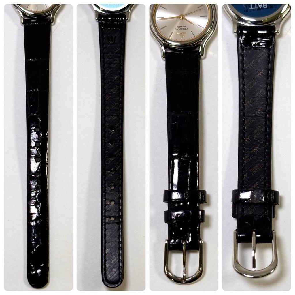 Used Seiko Credor Genuine Belt Round Ladies Watch [Working, New Battery]