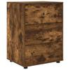 Storage Cabinet Smoked Oak 60 X 48 X 81 Cm