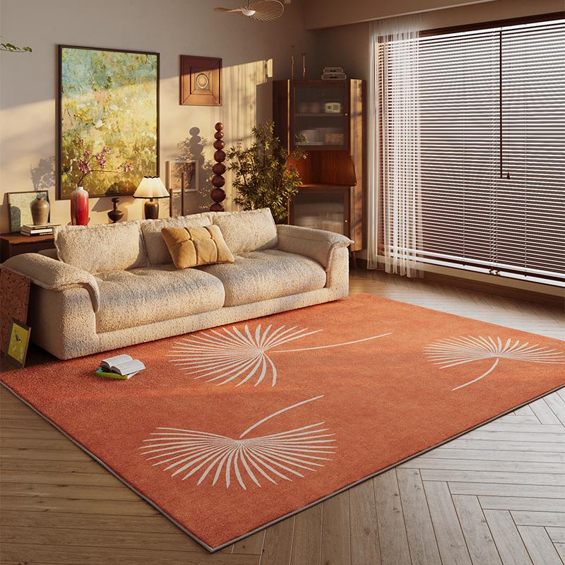 Moderne Stijl Slaapkamer Decoratie Groot Tapijt Licht Luxe Tapijten voor Woonkamer Wasbare Lounge Zachte Vloermat Studie Antislip Tapijt 80x160cm brown