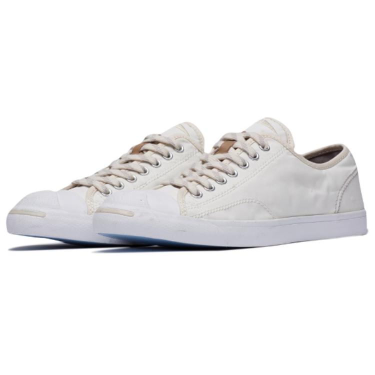 Converse Jack Purcell Comfortable Versatile Low-Top Canvas Shoes Unisex Sneakers Off-White 162162C