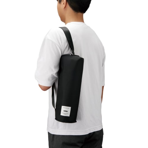 Thermos Insulated My Bottle Pouch with Shoulder Strap for 1.5L Water Bottles, Can Also Be Used As an Insulated Bag, Isotec Insulated, Stone Black, APL