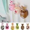 Plastic Animal Egg-shaped Toothbrush Holder Cartoon Double Suction Cup Animal Children Toothbrush Holder Anti-bacterial