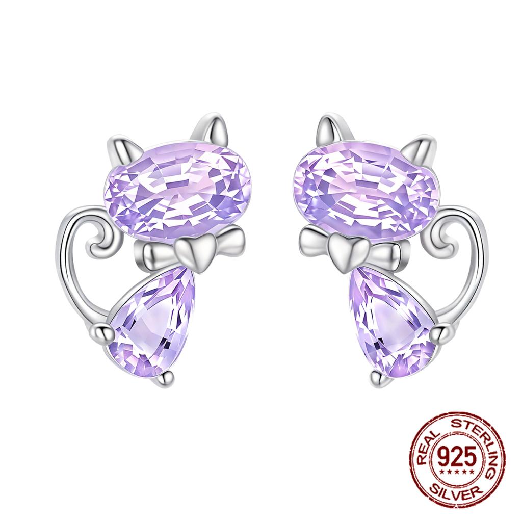 100% Copper Owl Flower Pendant Golden Earrings For Women Sparkling Zircon Luxury Wedding Engagement Jewelry Gift