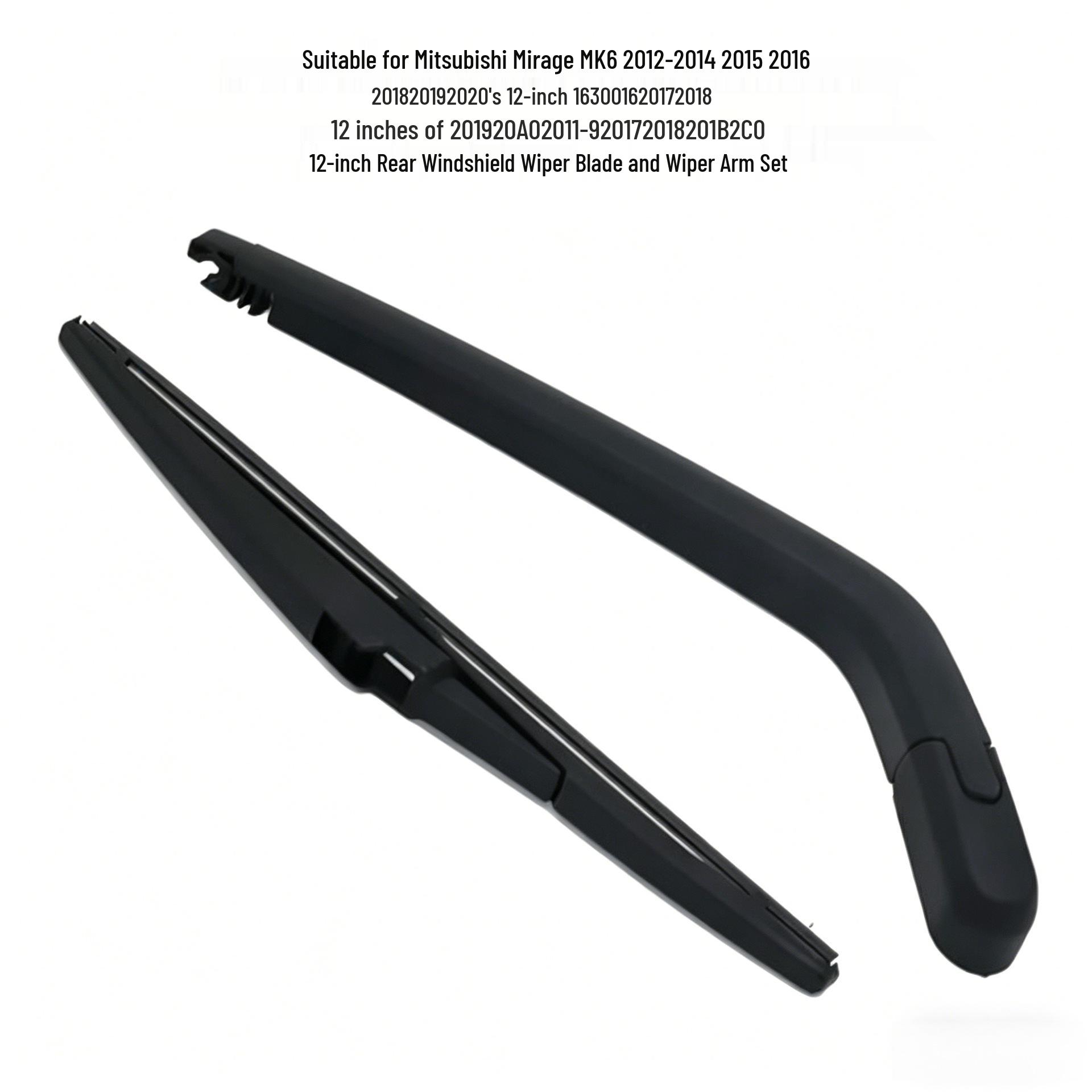 Compatible with Mitsubishi Mirage MK6 (2012-2020)