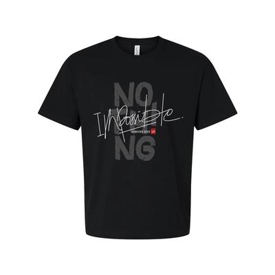No Thing Distressed Grafik-T-Shirt Unisex Kurzarm Baumwolle T-Shirt Für Männer Und W