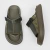2025 New High-end Soft-soled Men's Shoes Wading Casual Summer Men's Breathable Beach Shoes 471226 Olive green-J