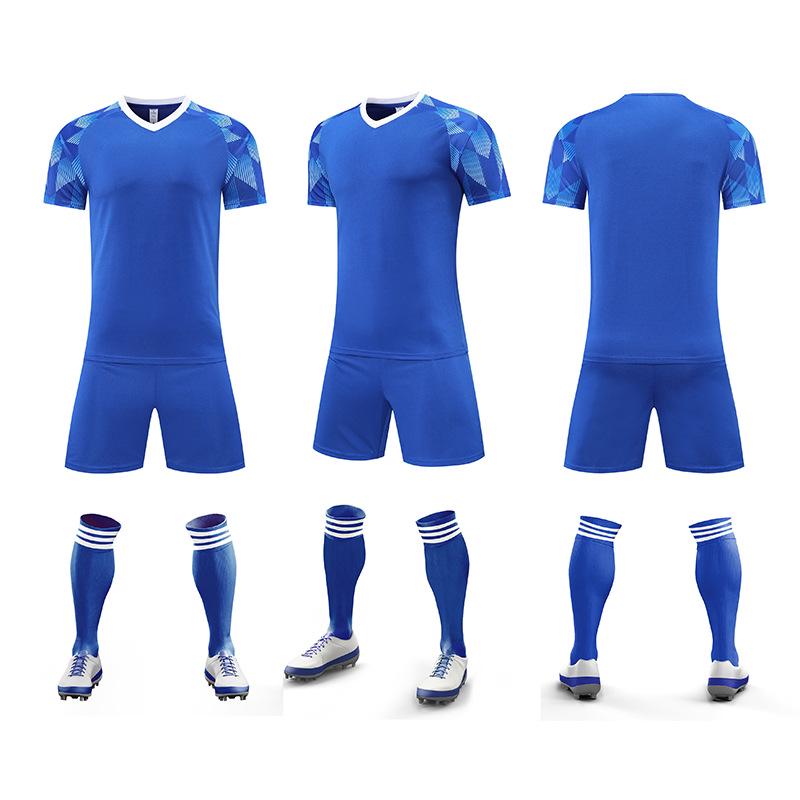 

Custom Breathable Football Jersey Set for Adults and Children - Team Uniform and DIY Options Available. 3XL