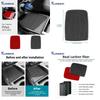 Autocolant Interior Fibră de Carbon pentru Toyota Prius 50 XW50 2016-2022 LHD RHD Ornament Consolă Centrală