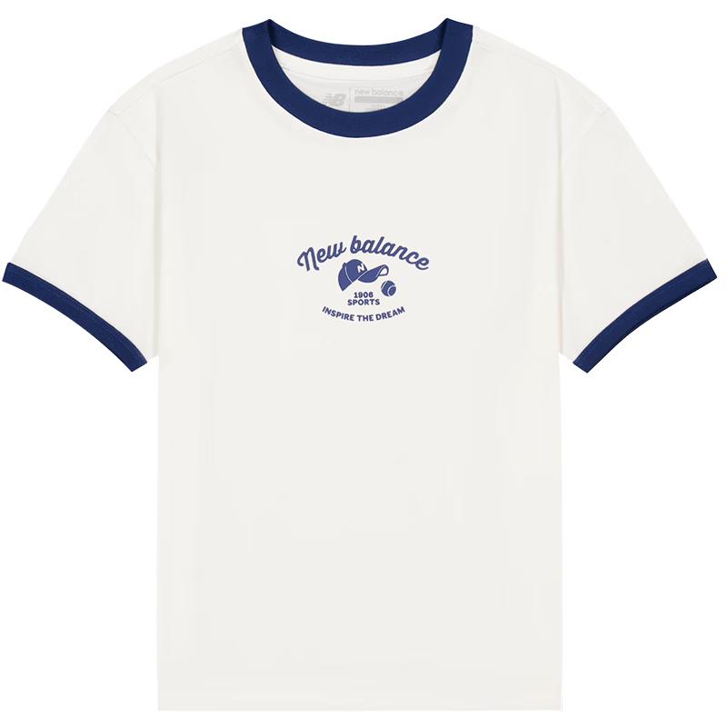 New Balance Kids Color-Block Short Sleeve T-Shirt 160