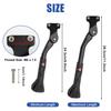 Ebike Adjustable Kickstand Non-Slip for Ridstar Q20 Pro Lite H20 H26 Pro X1S/X1 and for 20-22 Inch Bicycles Electric Bike