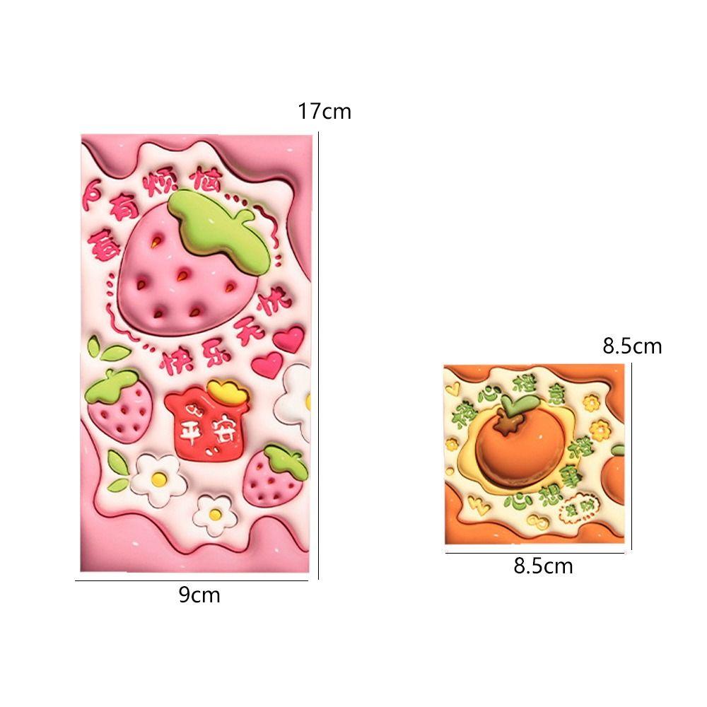 6pcs Traditional 2025 Chinese New Year Red Pocket Cartoon Lucky Money Bags  New Year Gifts