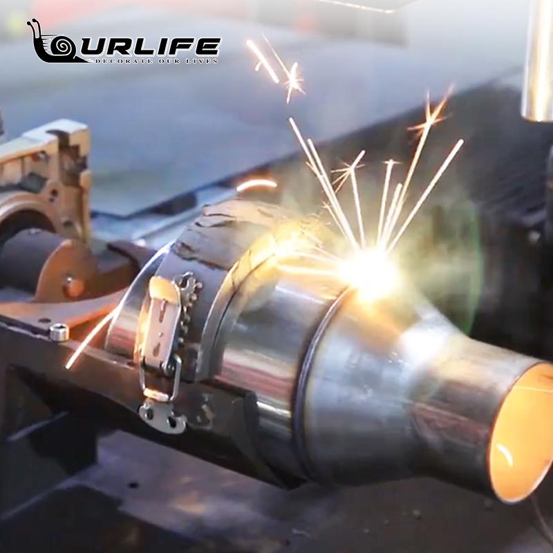 Stainless Steel Car Muffler End Pipe Exhaust Tips for Kia Sportage R 2009 2010 2011 2012 2013 2014 2015 2016 2017