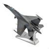 J-11 Fighter Jet Model Die-Cast Metal Alloy for Bookshelf
