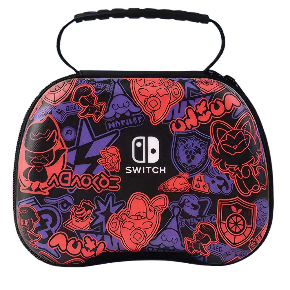 EVA Carrying Case for Switch Pro Storage Handle Bag Shockproof Protective Case for NS Switch Pro/PS4 PS5/XBox One/GAMESIR G7