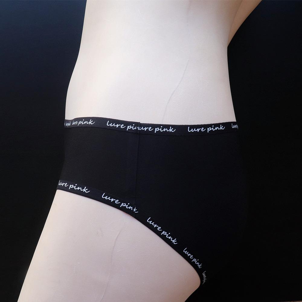 Przewiewne Majtki Cienkie Damskie Klejące Bezszwowa Bielizna Damskie Majtki z Niskim Stanem Styl Jednoczęściowy