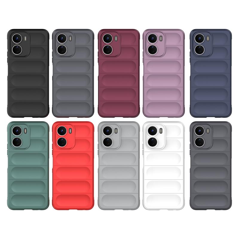 Shockproof Phone Case For Vivo Y16 Case Bumper Anti-knock Silicone Full Cover For Vivo Y16 Case For Vivo Y16 Y35 Y22S Y77 V25E