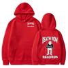 Death Row Records Hoodies Frühling Herbst Fleece Hoodie Pullover Mode Herren Damen Locker Kapuzenpullover Hip Hop Streetwear Top