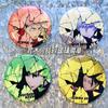 Jujutsu Kaisen Gojo Satoru Geto Suguru Itadori Yuji Fushiguro Megumi Gebrochener Glänzender Anstecker 58mm Anime Sammlerstück Merchandise