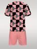 Men's Fashion Casual 3D Print Short Sleeve T-Shirt and Shorts Set