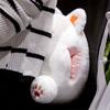 PP Cotton Calico Cat Plush Toys Smile Black Cat Plush Doll  Birthday Christmas