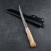 Kitchen Knife 6inch Stainless Steel Boning Knife Meat Cleaver Butcher Knife with Sheath Fish Sushi Knife Cooking Cutter