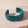 European and American color geometric resin bracelet, summer fresh and versatile bracelet, fashionable personalized simple jewelry