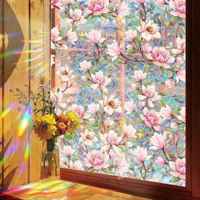 Bloem Raamsticker Glassticker Decal Privacyfolie Kerst Statisch Zomer voor Boerderij