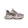 Thick-soled Fashion Cement Gray Dad Shoes Women's Shoes 2025 New Sports and Leisure Shoes Heightened Lace-up Leather Running Shoes