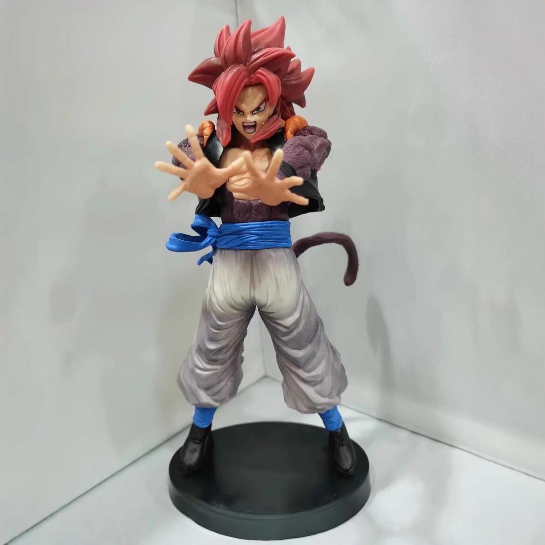 

26cm Anime Dragon Ball Figures Sjj4 Goku Combat Form Action Figure PVC Doll Model Statue Toys Desktop Decoration Gifts