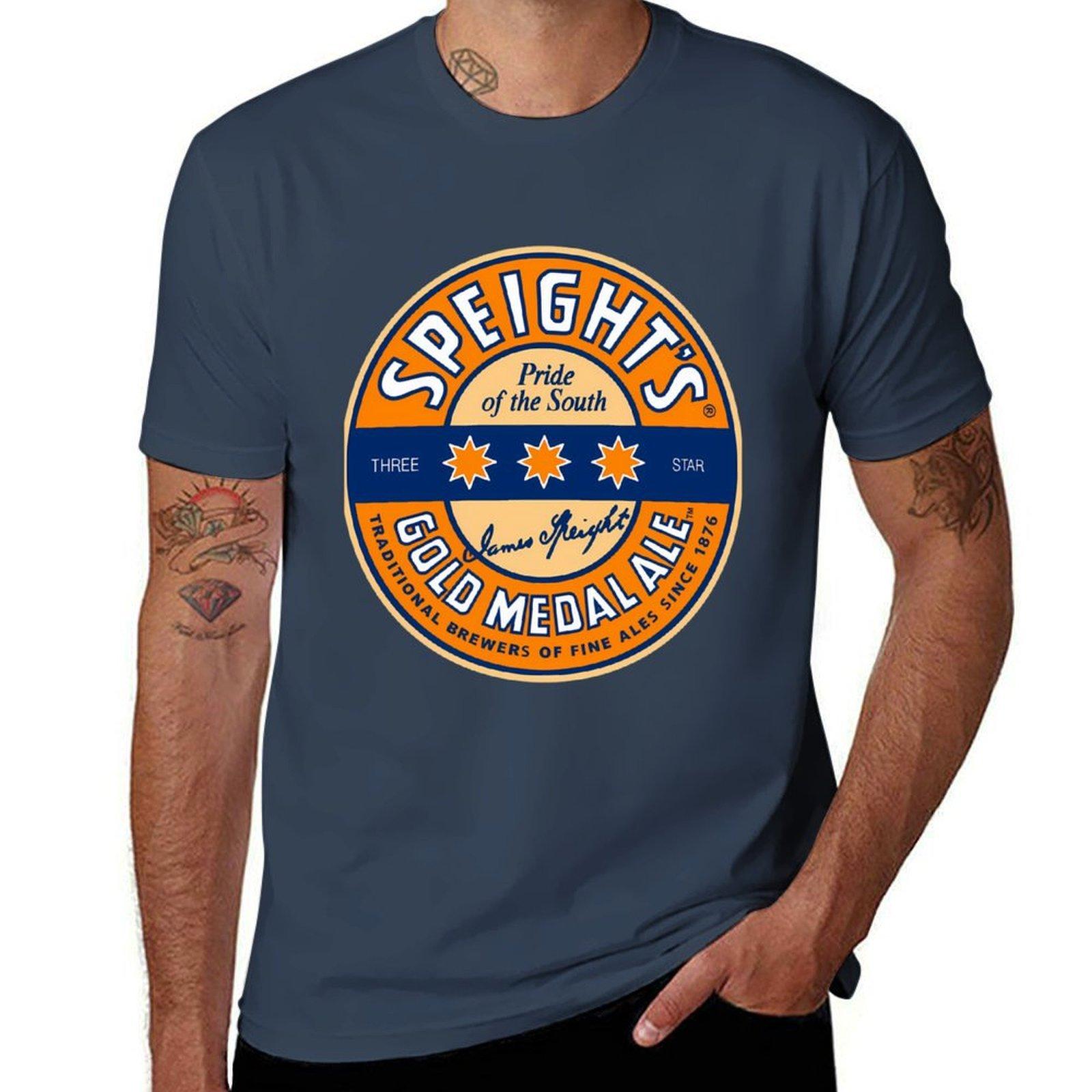 Speight 27S Gold Medal Ale Logo TShirt Comfortable Daily Wear Tee S