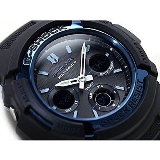 CASIO wristwatch G-SHOCK digital-analog radio solar AWG-M100A-1A imported model