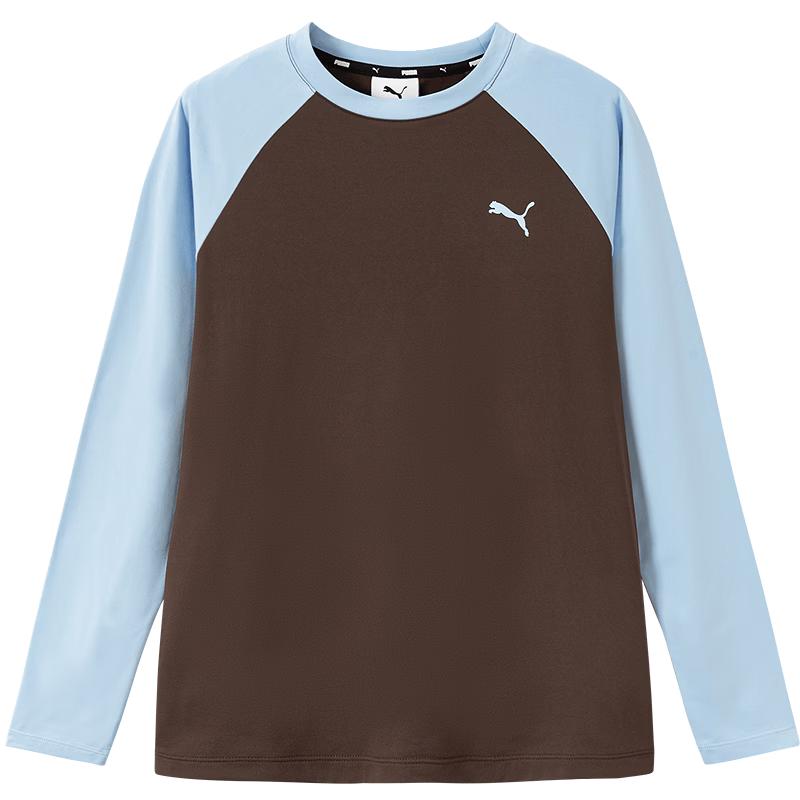 PUMA Kids 2026 Autumn Long Sleeve Round Neck T-Shirt 170cm