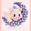 Moon Cartoon Cute Pets, Educational, Tiny Particle Building Block Toys Boys And Girls Children'S Day Gifts